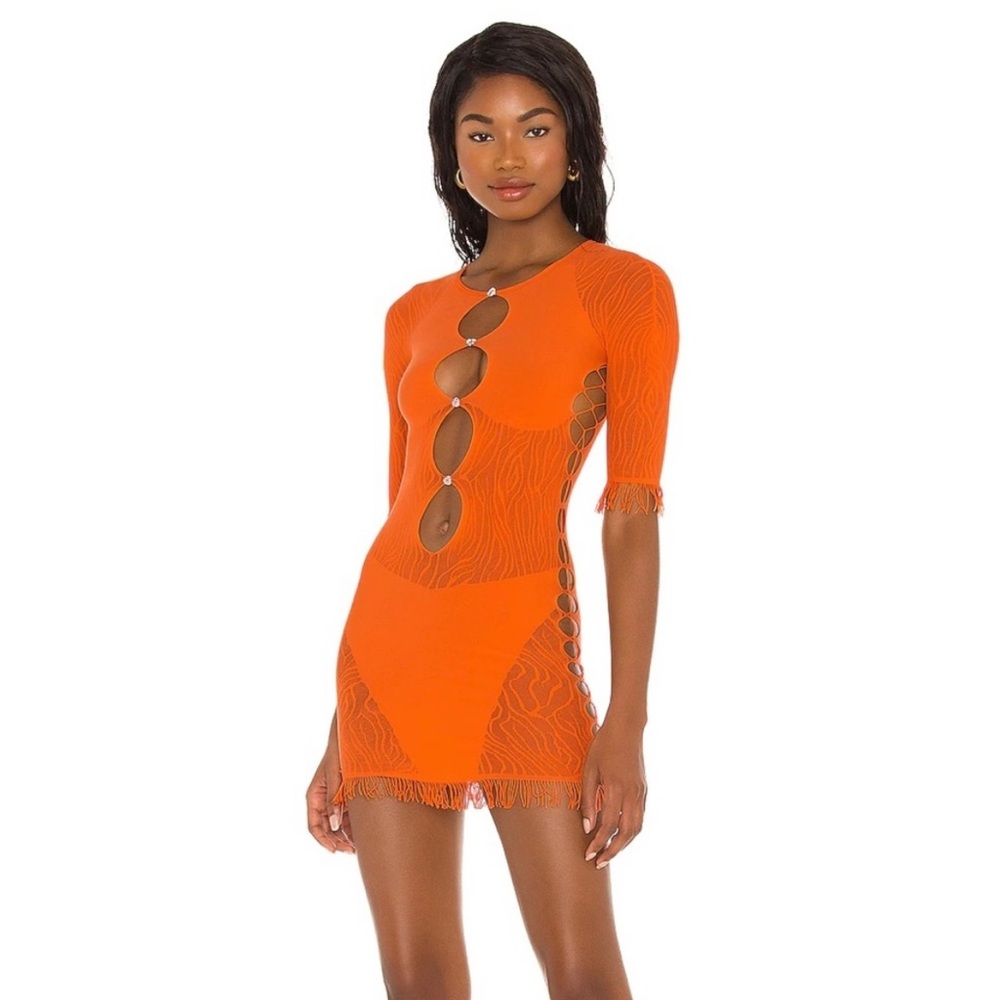 Poster girl dress/ orange. #postergirl #dress #orange